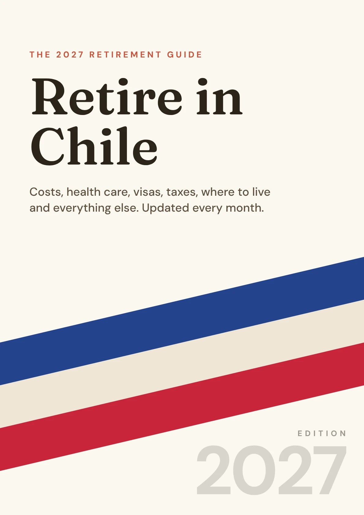 Cover of the Chile retirement guide