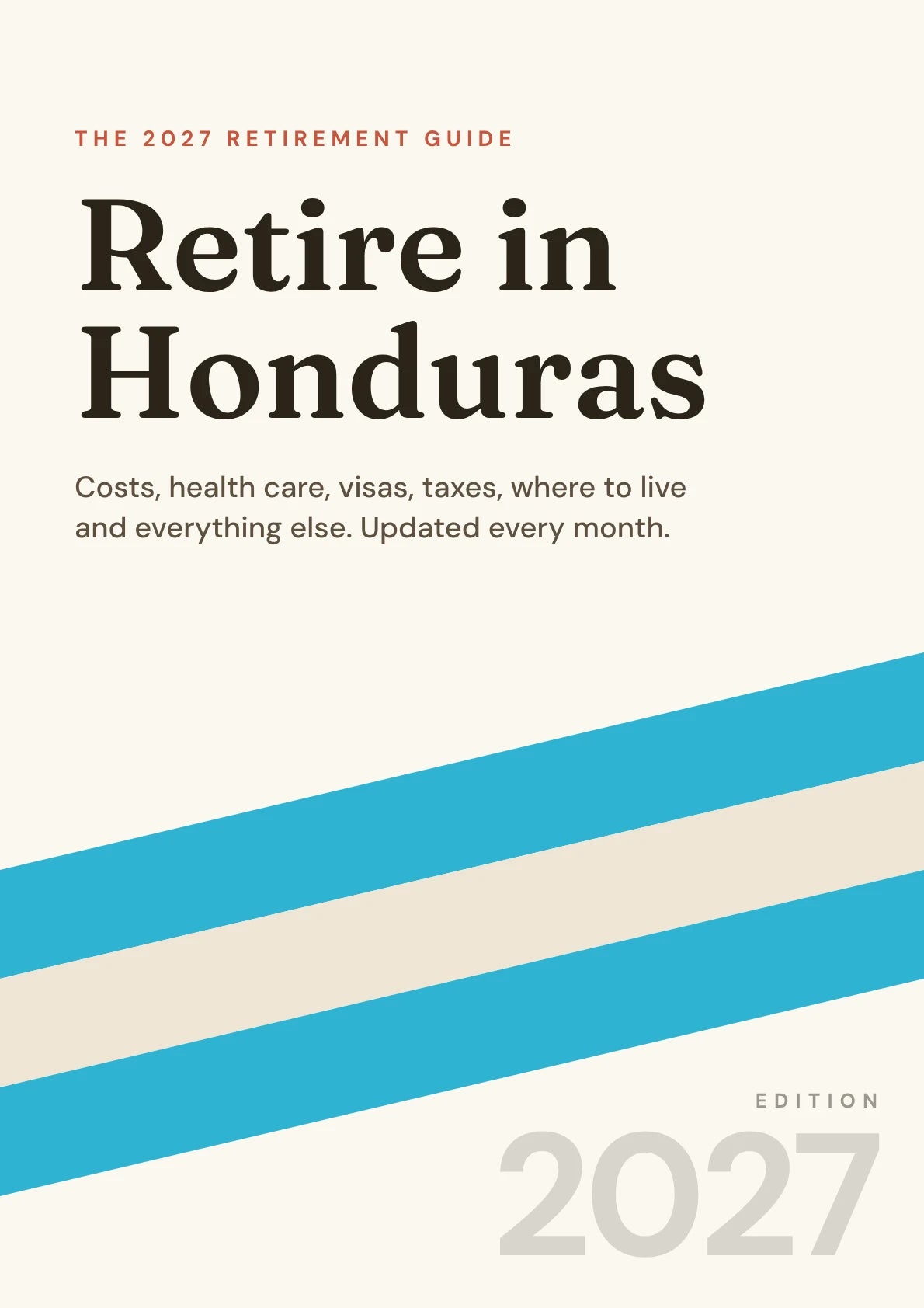 Cover of the Honduras retirement guide