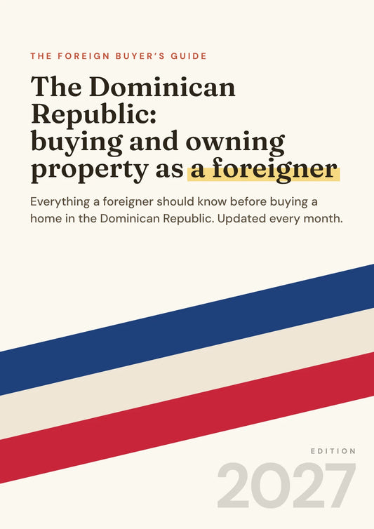 Cover of the Dominican Republic foreign buyer's guide