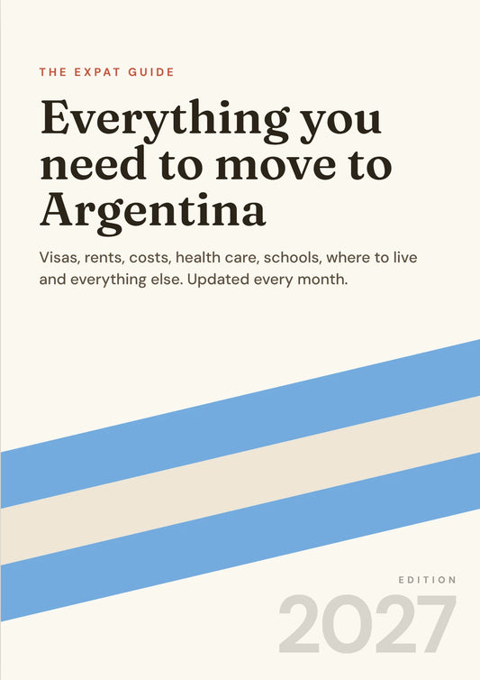 Cover of the Moving to Argentina guide