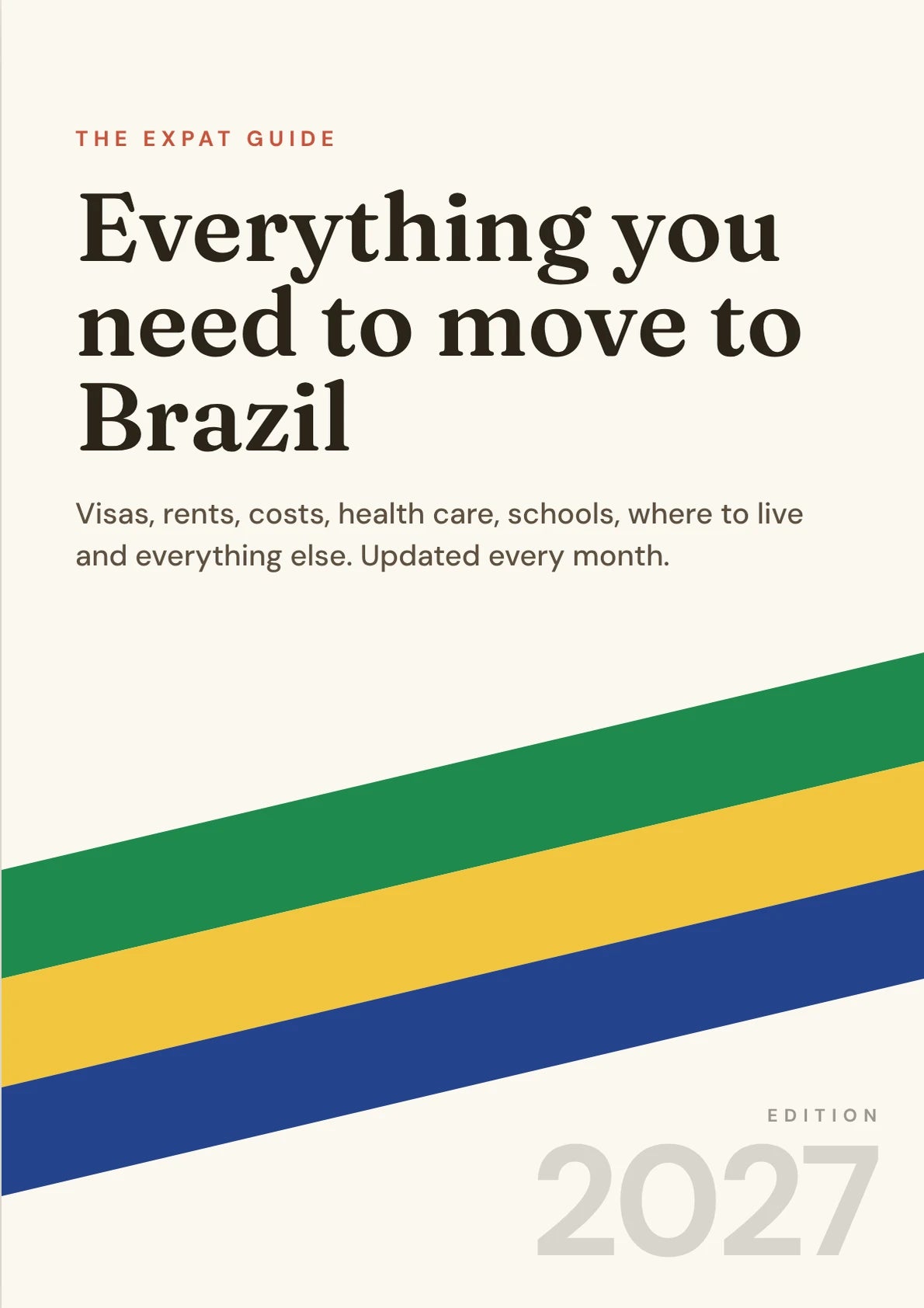Cover of the Brazil expat guide