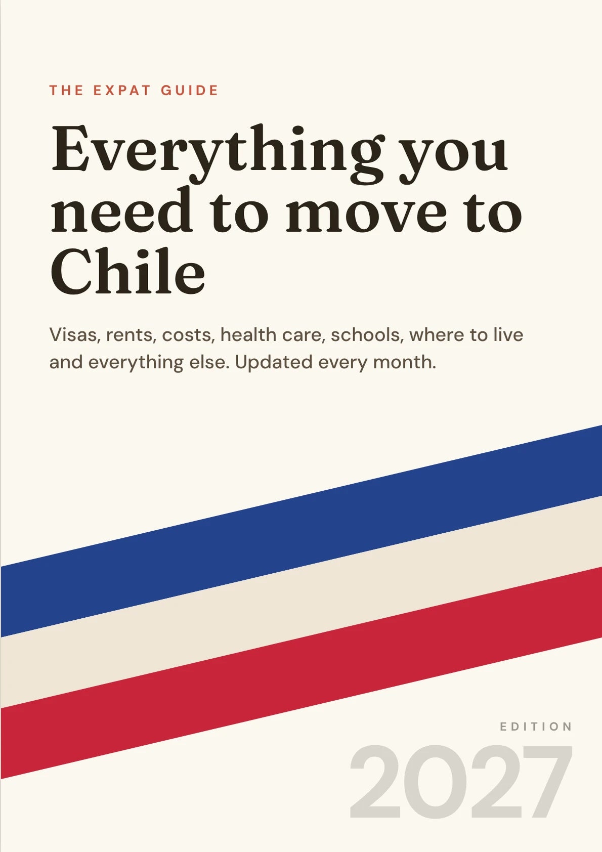 Cover of the Chile expat guide