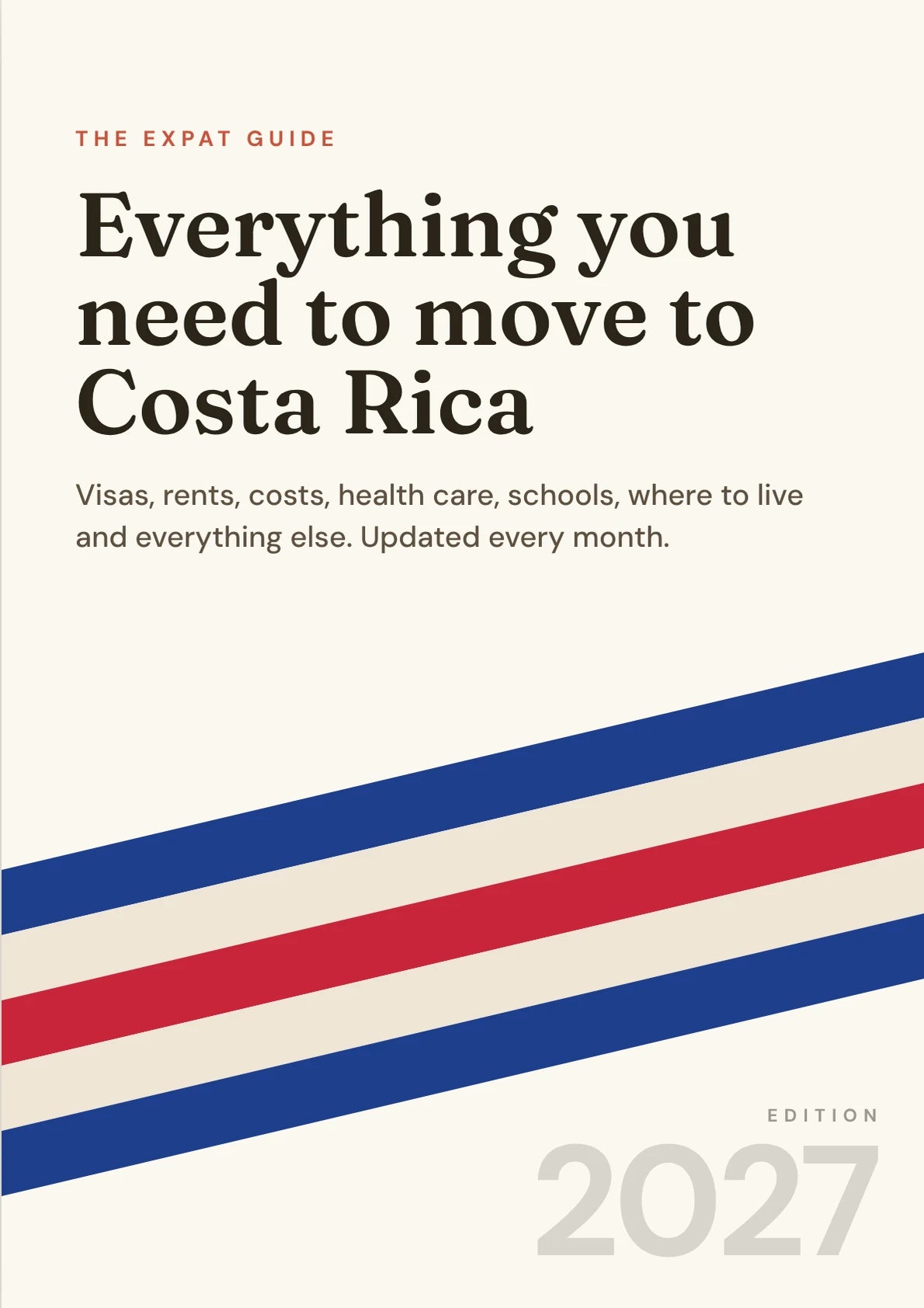 Cover of the Costa Rica expat guide