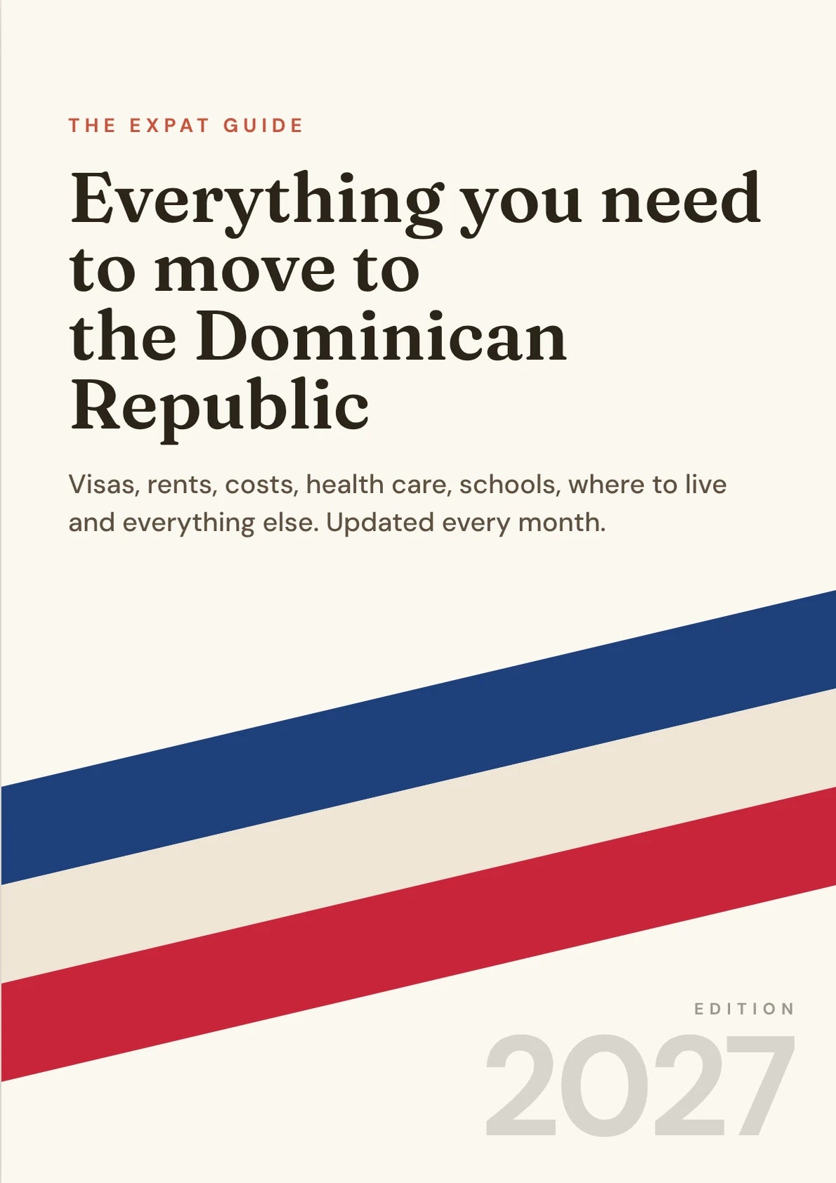Cover of the Dominican Republic expat guide