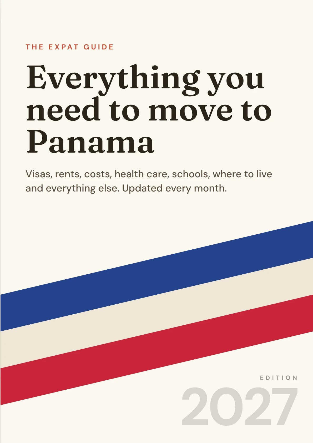 Cover of the Panama expat guide