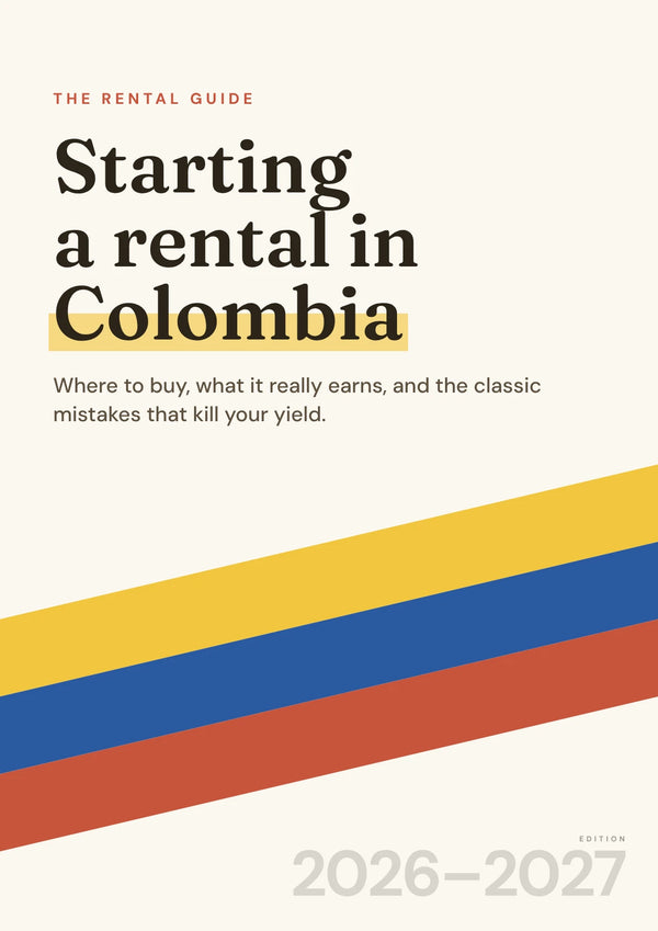 Cover of Starting a Rental in Colombia: everything explained to maximize your income